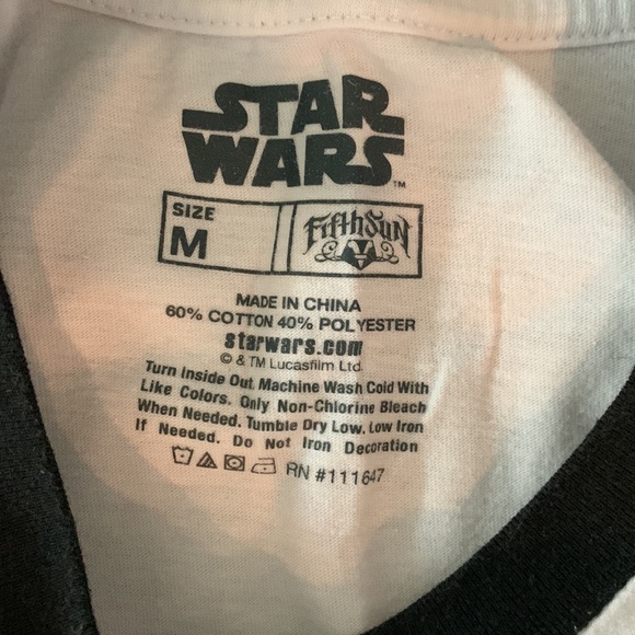 Star Wars Graphic Tee- EUC - Picture 3 of 3